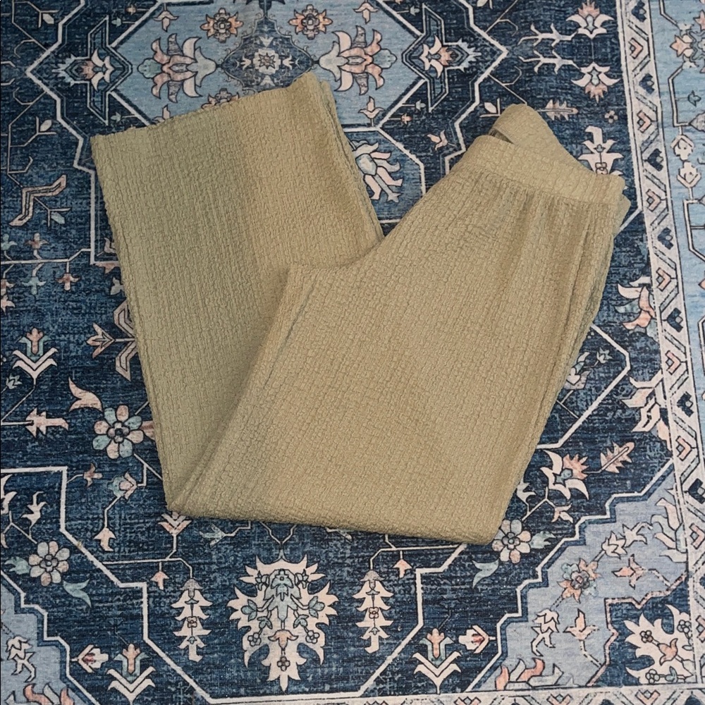 a new day Crinkled Beige Pants